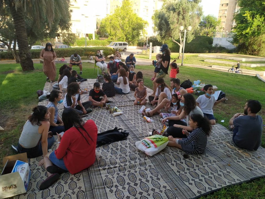 End of Year activity in Yad Eliyahus' learning center